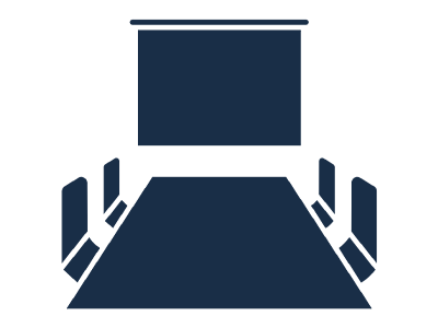 Meeting Rooms With State Of The Art Video Confrencing