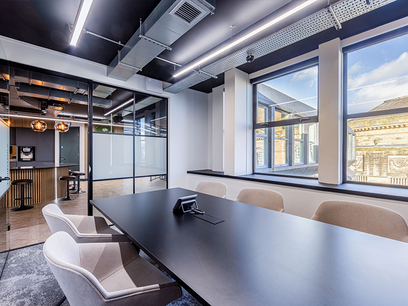 Office Table with Chairs